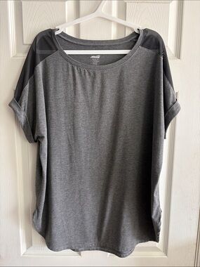Avia Gray Short Sleeve Active Tee
